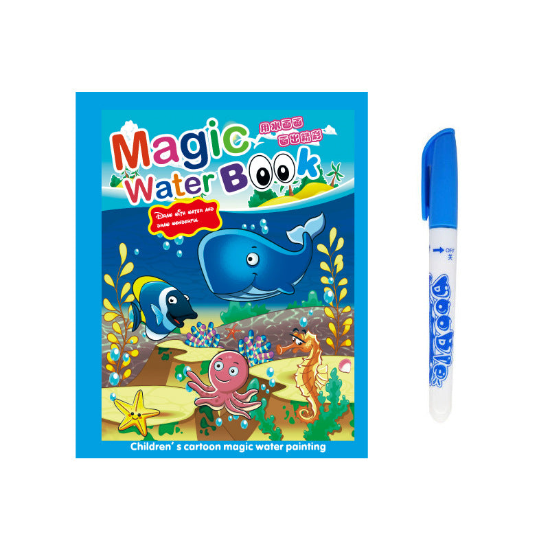 Magic Water Book - Malbuch