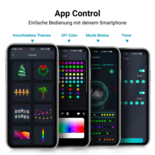Xmas Lights - Steuere deine Beleuchtung per APP