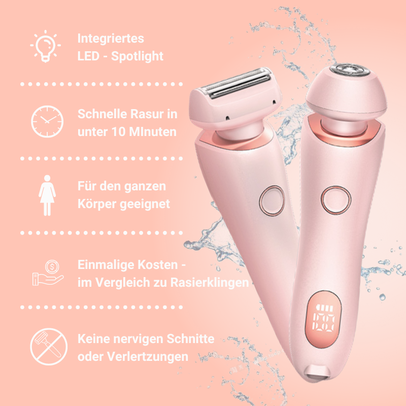 Skin Glow® - Damen Body Rasierer