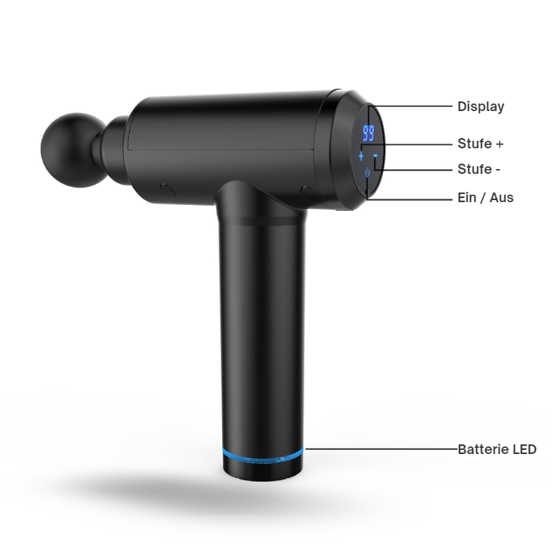 Massage Gun 2.0 - Kompakt & Kräftig