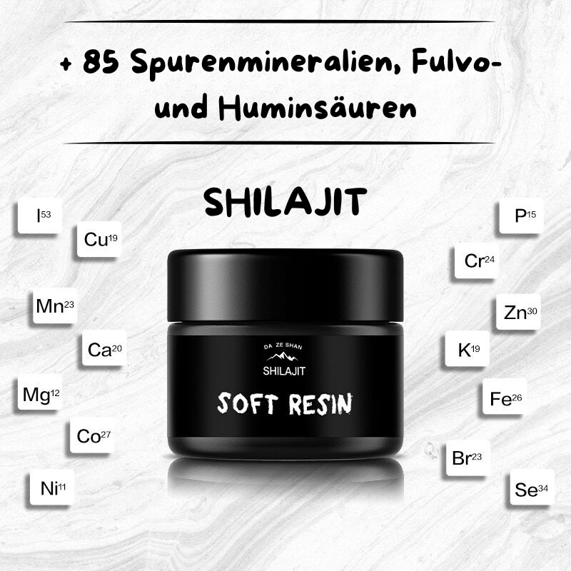 SHILAJIT Soft Resin - Das natürliche Wunder