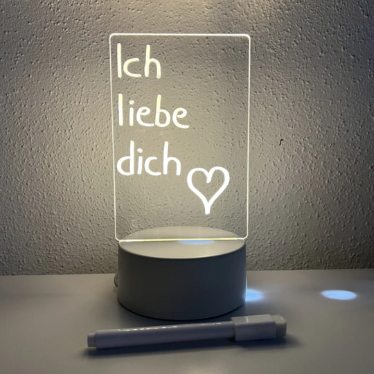 Creative Light - Notizbrett & Nachttischlampe